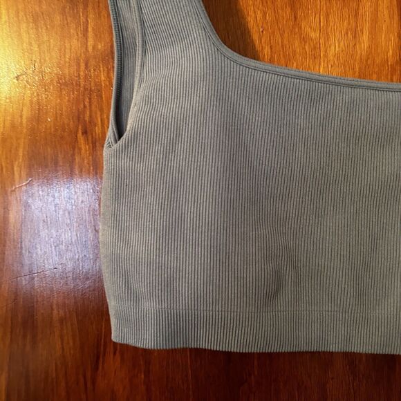 SET Active SculptFlex Box Cut Square Neck Sports Bra in Rain Blue Activewear - Picture 6 of 7